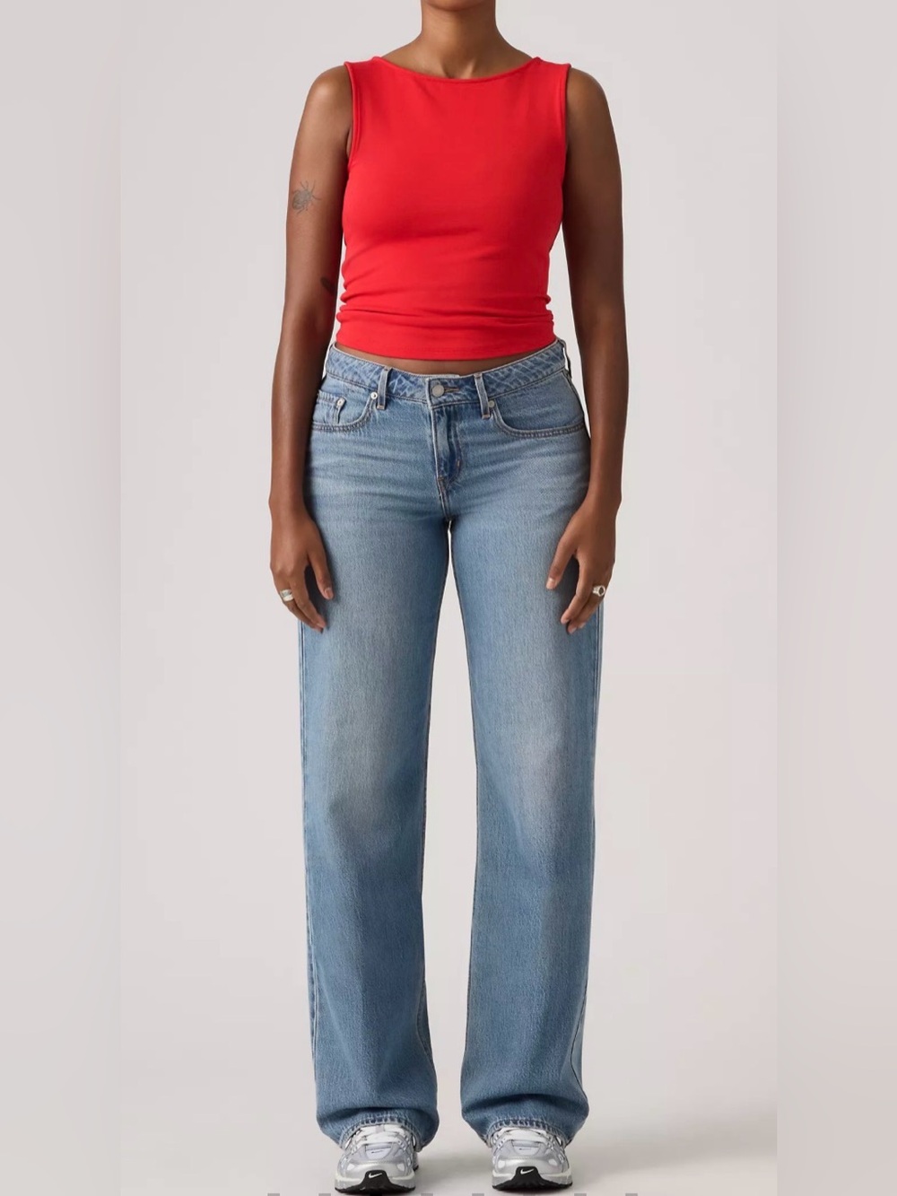 Levi's Women’s Low Loose Jeans Blue Waist 33x30 New